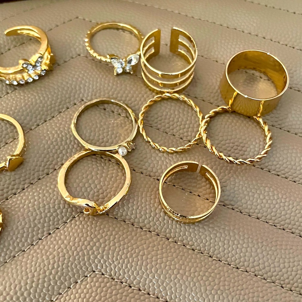 Gold Rings - Picture 3 of 5
